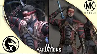 Mortal Kombat X vs MK Mobile - KENSHI All moves , & X Ray comparison