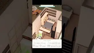 The sims 4 tips : functional Loft deco idea : No CC 