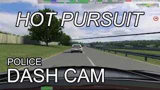 Dangerous Police Chase Dash Cam (LFS)