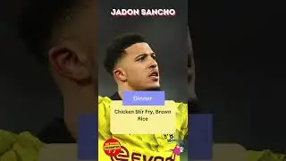 Ever wondered what Jadon Sancho eats for breakfast? #Fitness #Nutrition #shorts