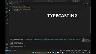 Take Input From User In Python | Input Function | Python Tutorial #4