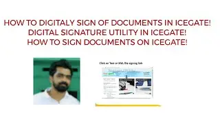 HOW TO DIGITALY SIGN IN ICEGATE PORTAL|HOW TO SIGN DOCUMENTS IN ICEGATE PORTAL|ICEGATE DIGITAL SIGN