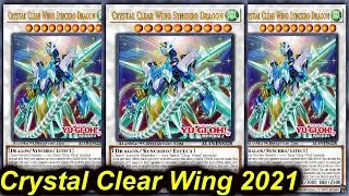 【YGOPRO】CRYSTAL CLEAR WING SYNCHRO DRAGON DECK 2021