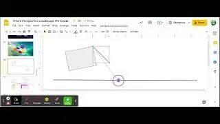 One Point Perspective Using Google Slides - Creating 3D shapes
