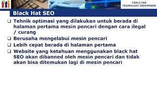 Materi SEO Cyberpreneurship Pertemuan 6 (Part 1)