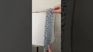 Transforming a Thrifted Lampshade