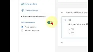 Qualtrics - The basics of making a survey in Qualtrics with qualifying questions(June, 2020)