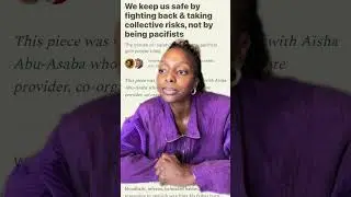 Amplifying the words of resistance from Dr. Ayesha Khan