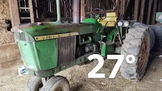 John Deere 3010 Cold Start