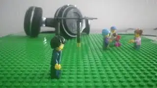 Тест ходьбы в 15 FPS (Lego Stop Motion)