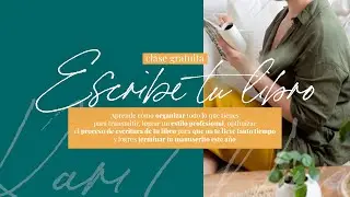 📖⚡ Escribí tu libro ⚡ CLASE GRATUITA