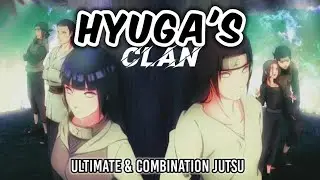 HYUGA CLAN all ultimate & combination jutsu : Ultimate Ninja Storm 4