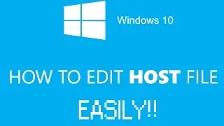 How to modify Host file in windows | Host file edit | How to block in firewall | block ip