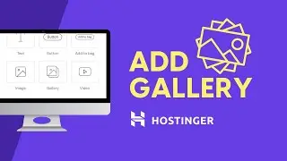 Add a gallery to any Hostinger page - Hostinger Website Builder Tutorial