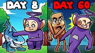 SURVIVE 99 NIGHTS WITH BRAINROTS! | Tinky Winky Plays: Roblox 99 NIGHTS WITH BRAINROT