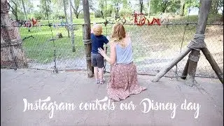 Instagram controls our Disney day