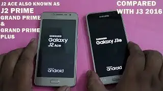 Samsung Galaxy J2 Ace vs Samsung Galaxy J3 2016 Speed Test