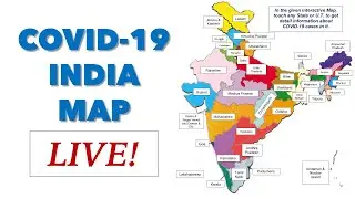 COVID-19 INDIA Live Map 