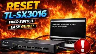 How to Reset Fiber Switch - Hindi/Urdu