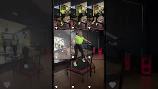 Jumping fitness🔥 #jumping #dance #sports #shortsvideo #challenge #спорт #trampoline #motivation