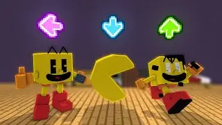 FNF Character Test   Gameplay VS Minecraft Animation   Pacman   Pibby
