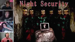 Night Security | 夜間警備 Top Twitch Jumpscares Compilation (Horror Games)