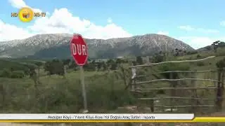 Akdoğan Köyü - Yılanlı Köyü Arası Yol Doğası Araç Safari - Isparta