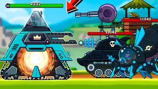 TANK DYNAMO VS ALL BOSSES in EPIC JOURNEY - Hills of Steel. Games Tanks