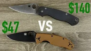 Spyderco Paramilitary 2 vs Spyderco Tenacious