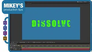 Motion Graphics Fractal dissolve QUICK TIP