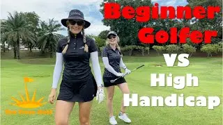 Beginner Golfer VS High Handicap- Lil' Dynamite Vs Teaski