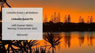 LinkedIn Quick Fix