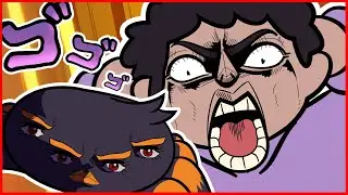 Getting brained by tarentulas in Animal Crossing. (Blender animation)
