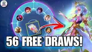 CAN WE GET FREE ANGELA ANNUAL STARLIGHT SKIN WITH FREE DRAW TOKENS? | Starlight Fest Event Draw MLBB
