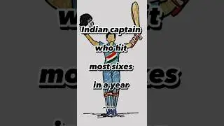Indian captain who hit most sixes in a year #shorts #icc #viral #short #cricket #sixes #rohitsharma