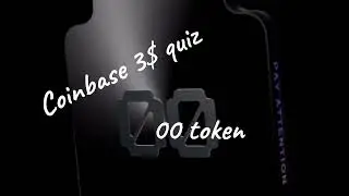 Coinbase quiz - 3$ 00 token