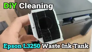 Epson L3250 Waste Ink Tank / Pad DiY Cleaning