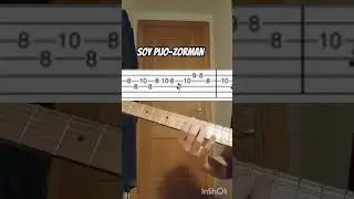 HOW TO PLAY SOY PIJO BY ZORMAN #guitar #tabs #zorman