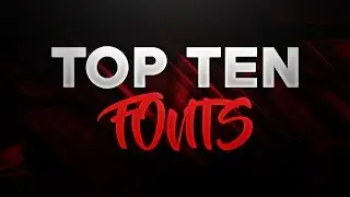 Top Ten Favorite Fonts (Free)!!!!!!!!