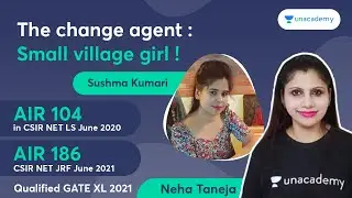 Small village girl|AIR 104 CSIR NET LS June 2020|AIR 186 CSIR NET JRF June 2021|GATE XL 2021