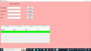 Student Management Project