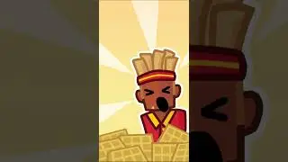 WONDER WAFFLES with humanized puffball 