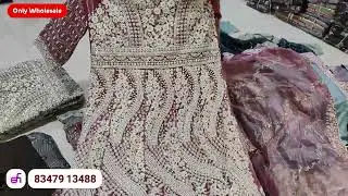 Beautiful Moti Bead Suits | Fashion Hub Wholesale FH #weddingcollection #suratwholesalemarket #viral