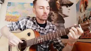 Восьмий Колір - Моторролла (фінгерстайл кавер на гітарі) ноти/таби