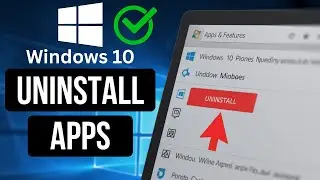 How to Uninstall Programs in Windows 10 |  Uninstall Apps on Windows 10