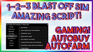 Roblox NEW 3-2-1 Blast Off Simulator Script Exploit GUI (Pastebin 2022)