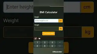 BMI CALCULATOR USING HTML CSS JAVASCRIPT #arcoder07