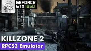 KILLZONE 2 - RPCS3 (BEST SETTING)  | GTX 1650 | I5-10300H | Acer Nitro 5 AN515-55 | Peformance Test
