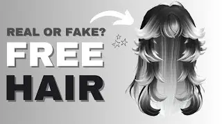 I Tried to Get New Free UGC Hair in Roblox!
