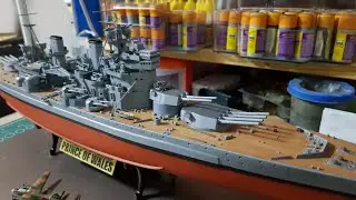 Prince of Wales (MHM) 350 scale- шаг 4